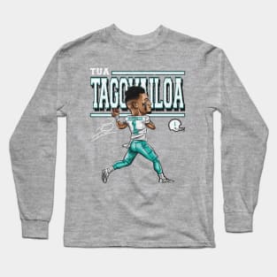 Tua Tagovailoa Miami Cartoon Long Sleeve T-Shirt